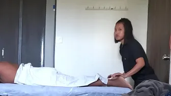 Dick flashing and happy ending caught in hidden cam